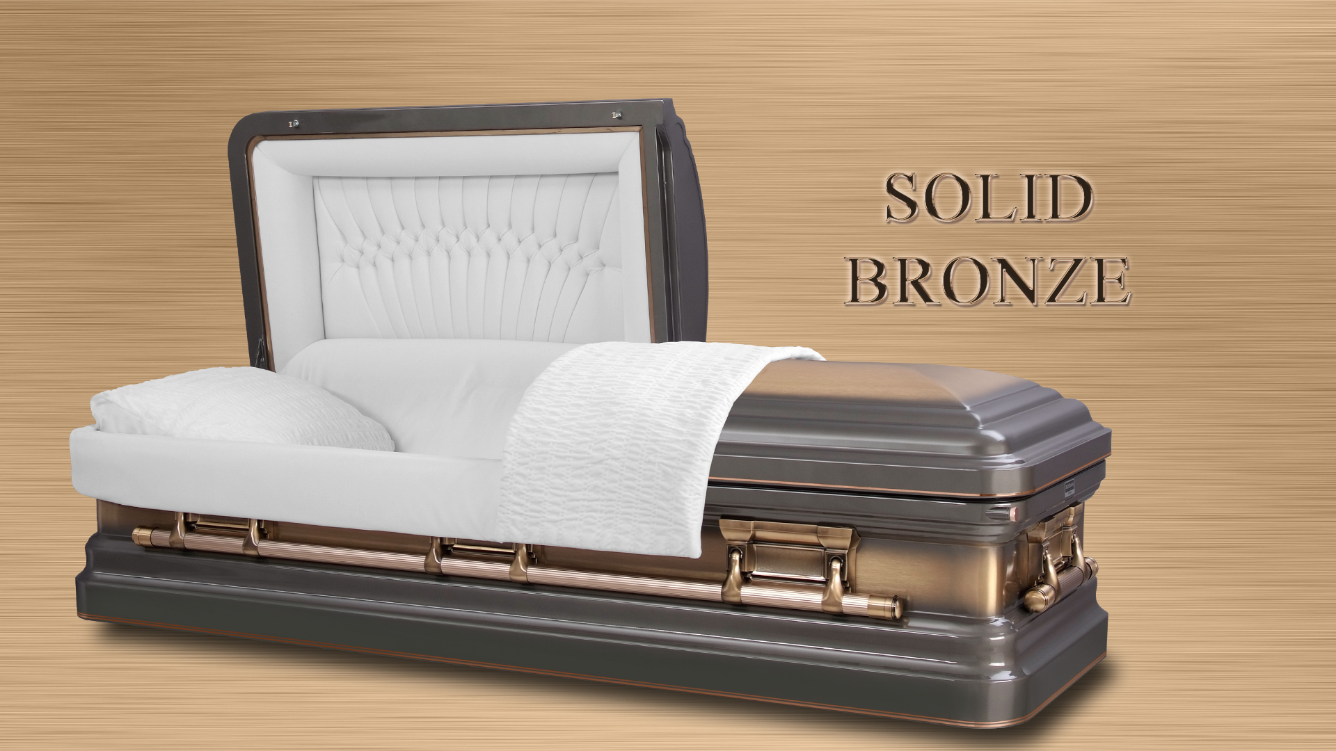 Solid Bronze Background